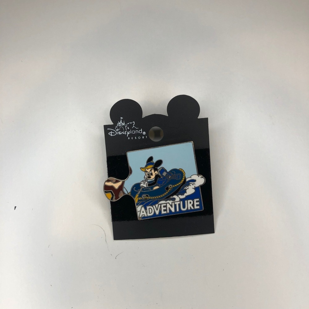 Disneyland‎ Resort Mickey Mouse Adventure Puzzle Piece Enamel Pin New with Card
